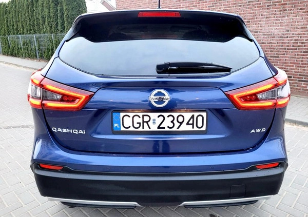 Nissan Qashqai cena 73900 przebieg: 123895, rok produkcji 2018 z Brok małe 191